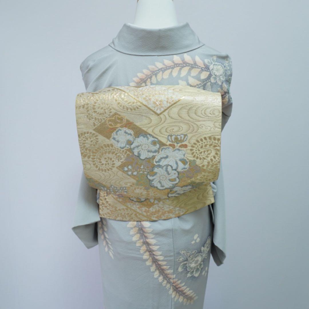 訪問着単品　正絹【254】お宮参り