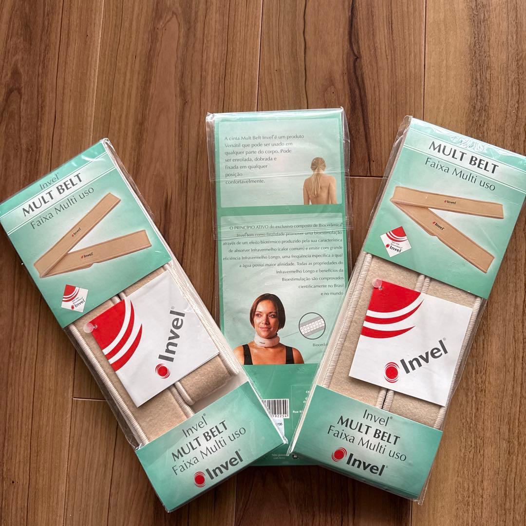 Invel MULT BELT 2本入　￼3￼セット