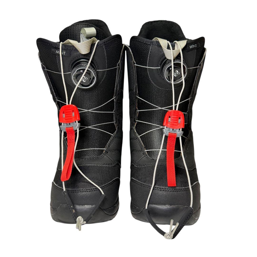 【美品】Burton MINT BOA スノーブーツ 24.5cm 黒