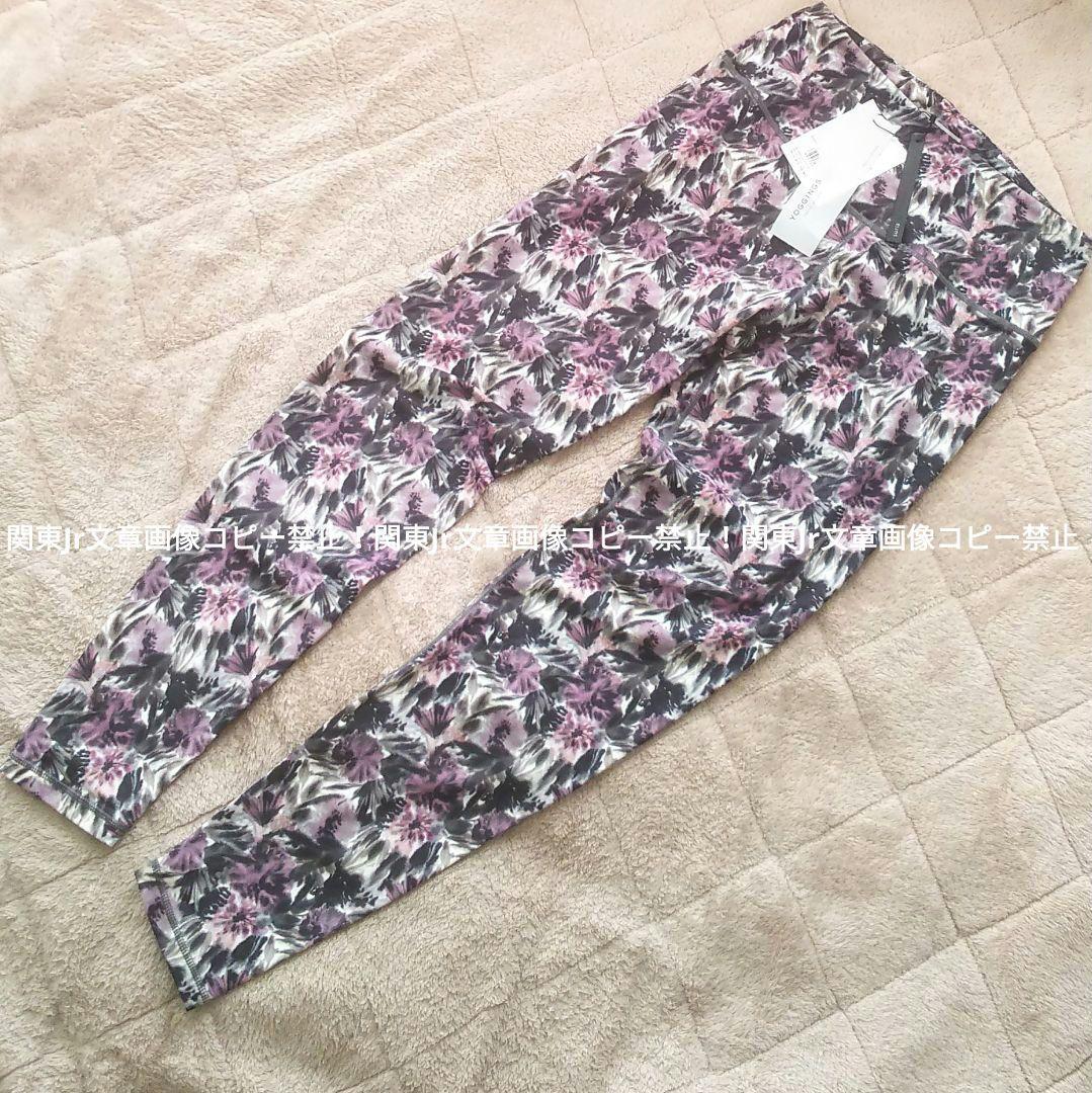 L suria ヨガパンツ DPK レギンス スポーツタイツ 総柄 フラワー