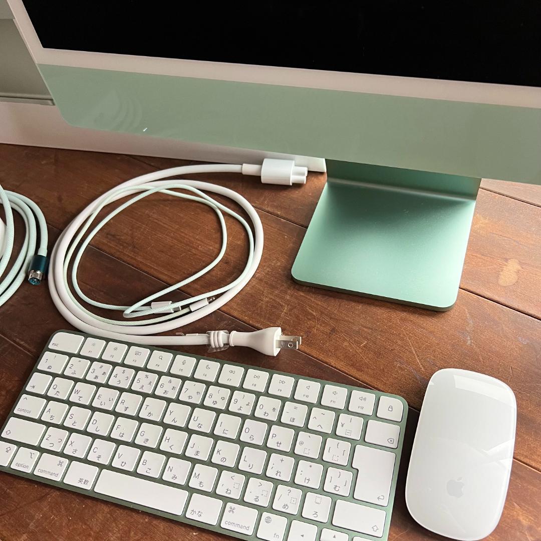 Macデスクトップ iMac 24-inch M1 2021 Apple 8GB 256GB PC