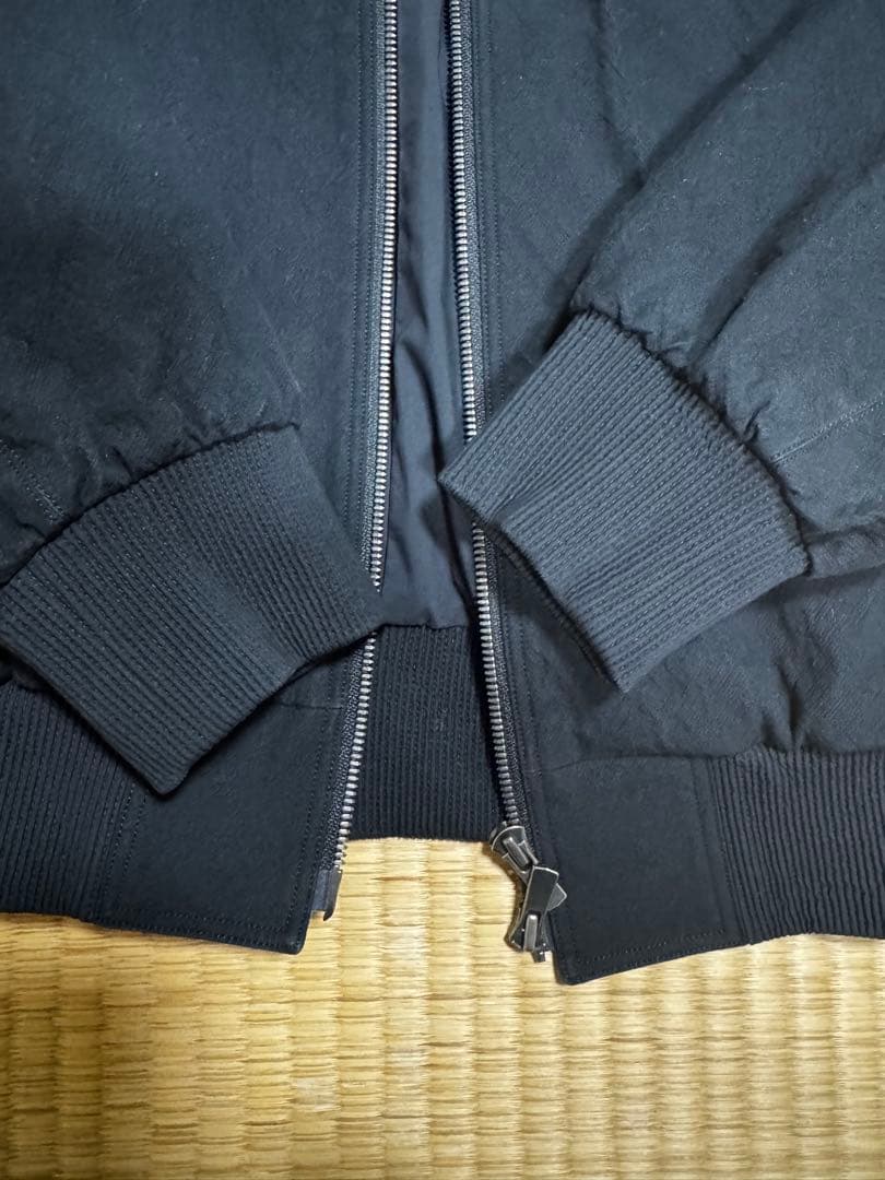 山内　リブ付き　ジップジャケット