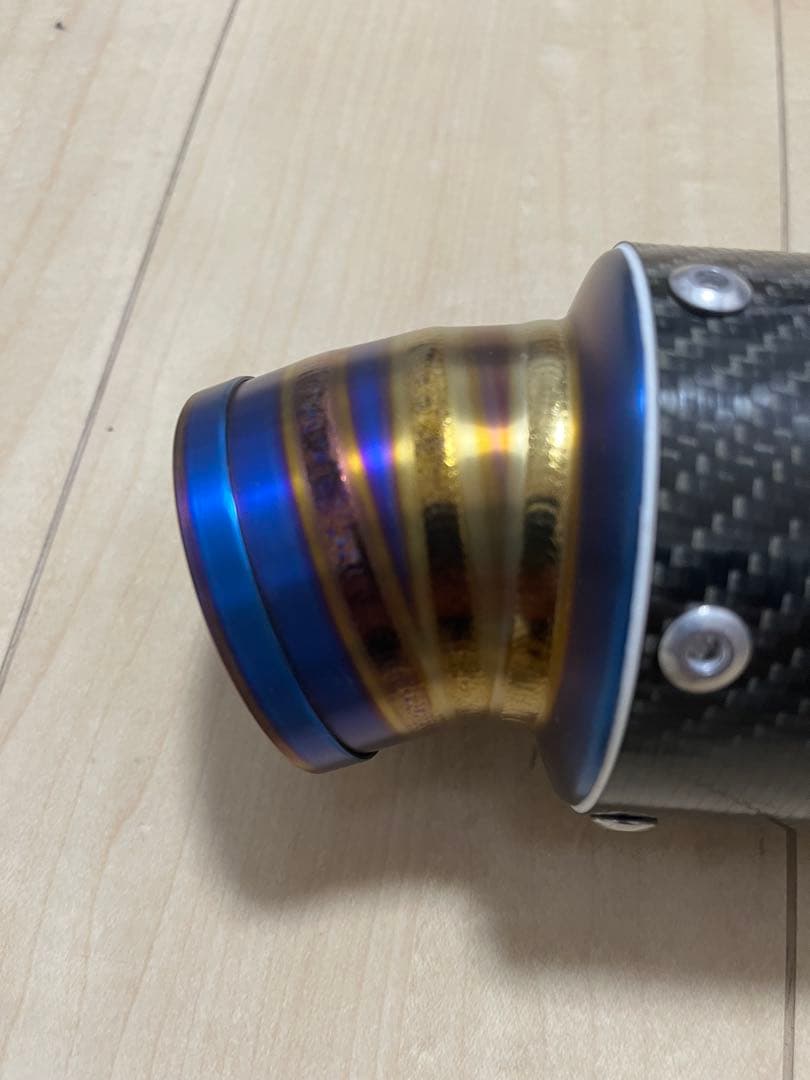 マーベリック MV83 400mm 汎用カーボンマフラー Φ60.5