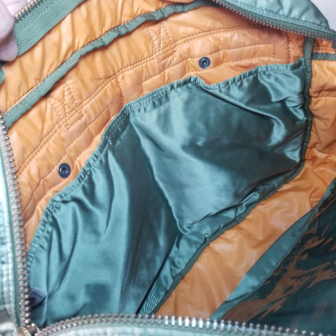 美品　PORTER ポーター 2WAY ヘルメットバック　カーキ　2層式　XL