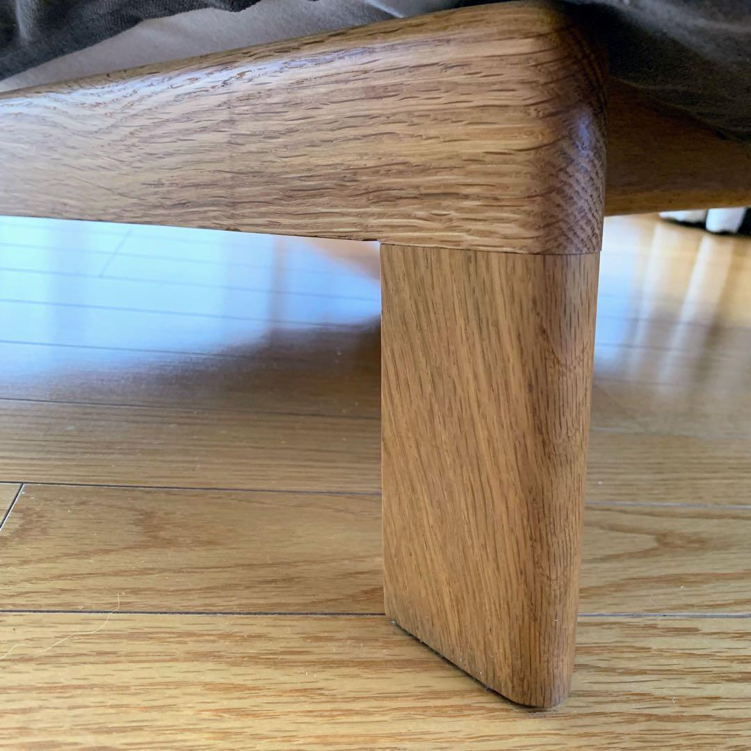 無印良品ハイバックリクライニングソファー　オットマンセット　引き取り限定