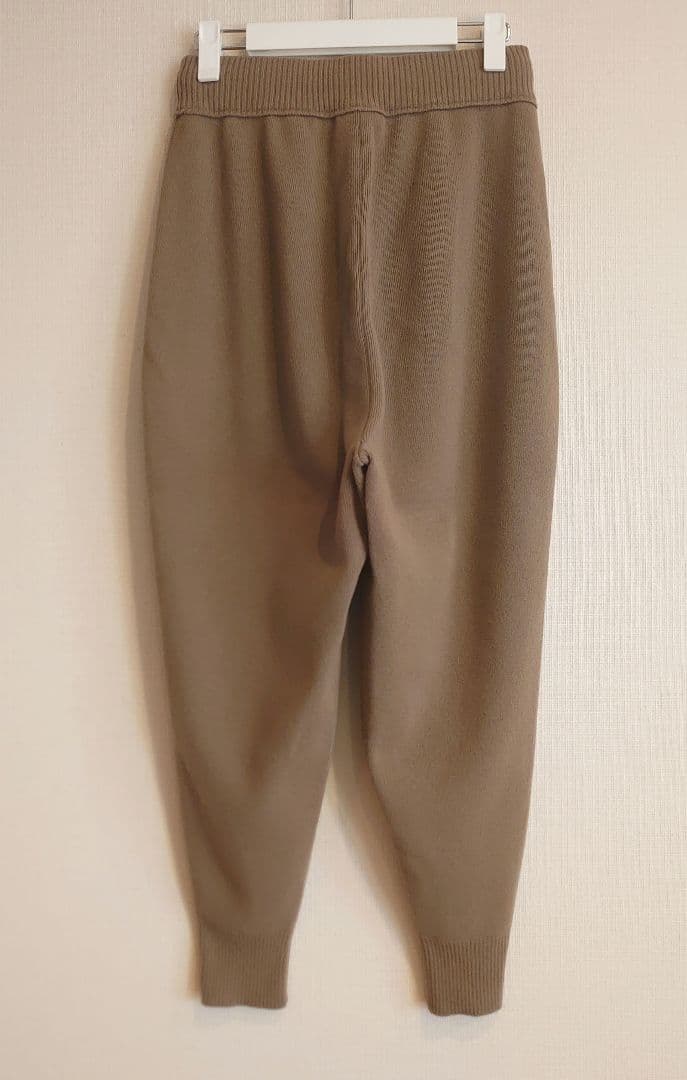 BLAMINK ブラミンク/ウールカシミヤ　12G ニットパンツ　/36