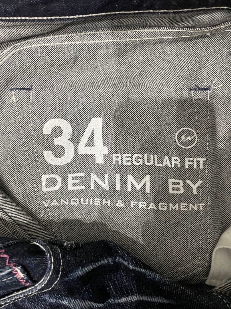 DENIM BY VANQUISH & FRAGMENT デニムジーンズ　34