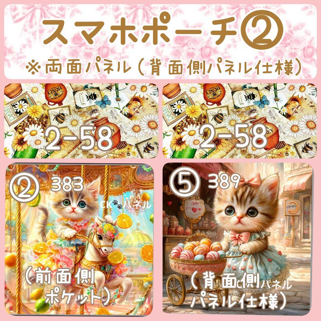 ねこ◎プロフ必読、更新(追記有り)様用個別オーダーページ3 パネル生地 ねこ