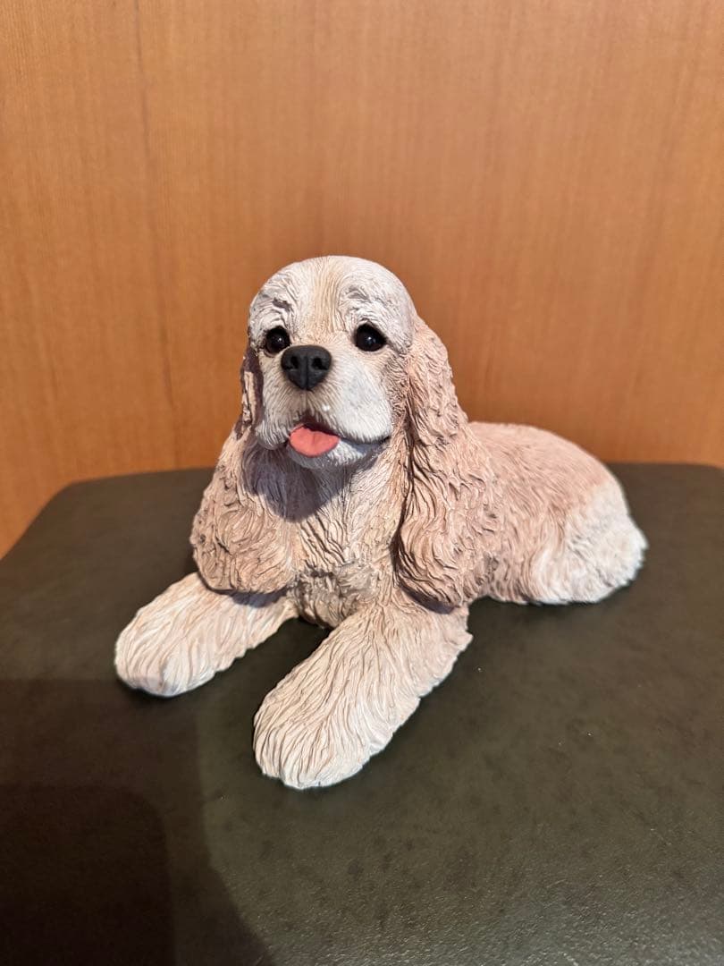 アメリカン・コッカー・スパニエル 置物　サンディキャスト