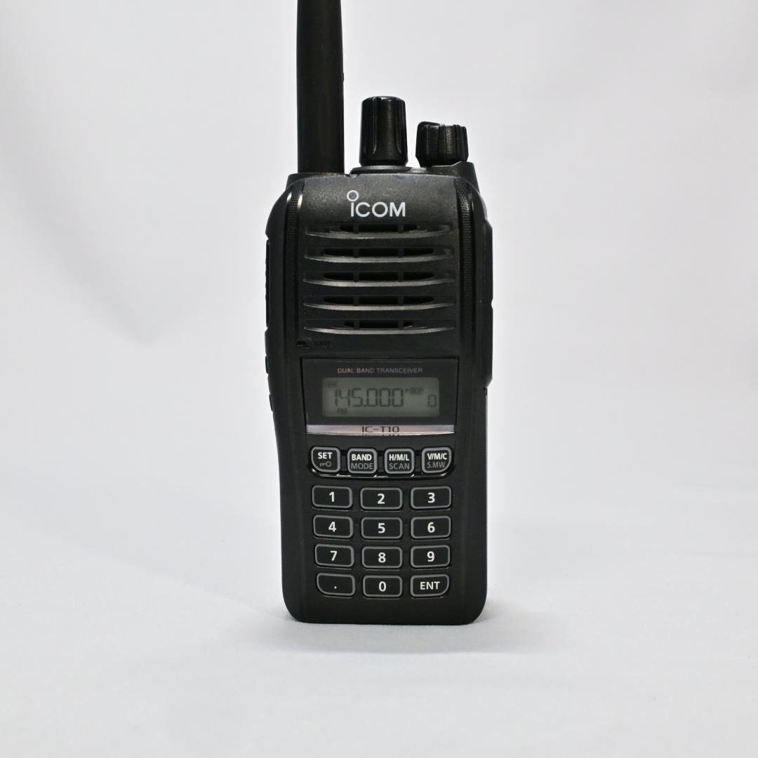 ICOM IC-T10 HM-158LA 付属 ハンディートランシーバー
