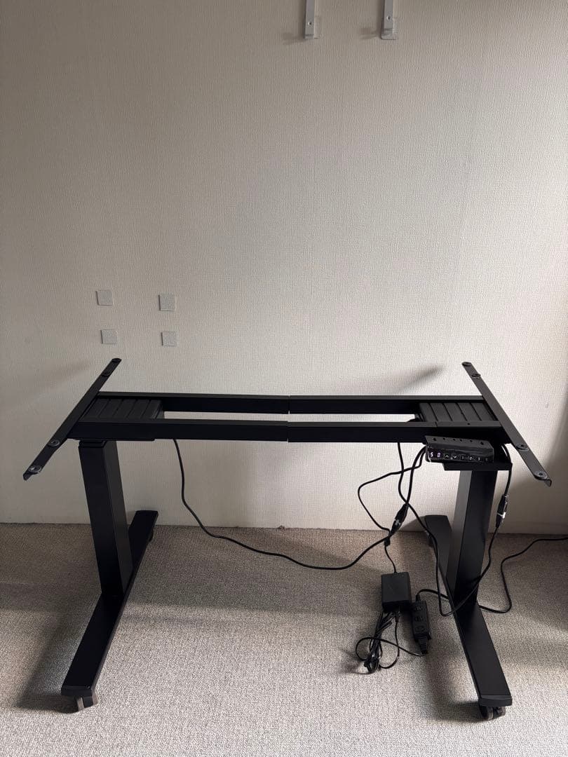 期間限定出品　電動昇降テーブル本体　ツインモーター　56cm〜119cm