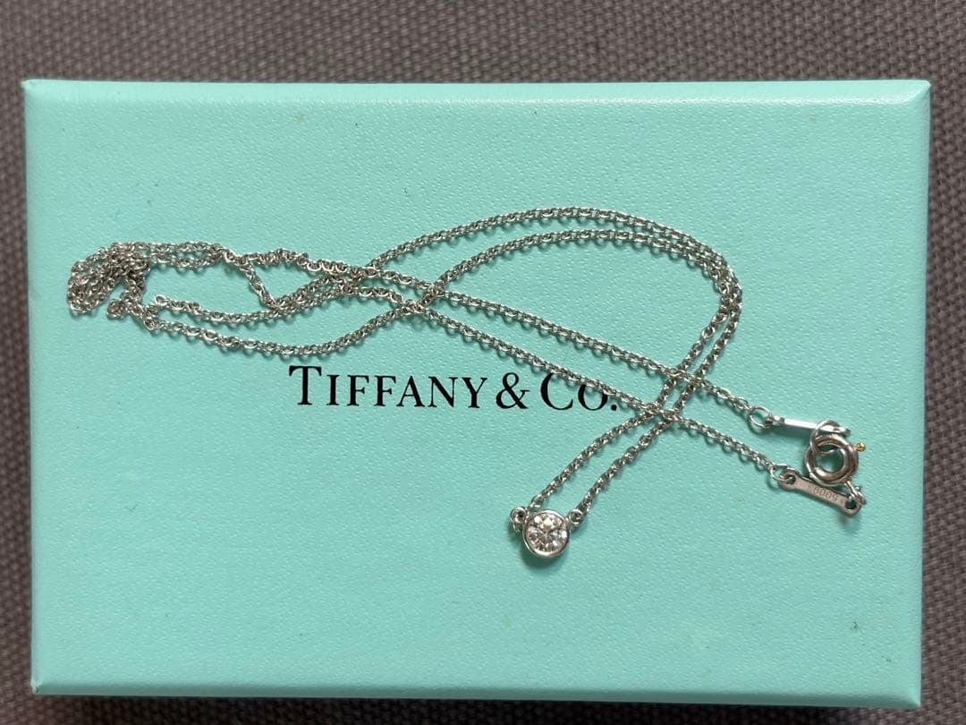 Tiffany & Co. ダイヤモンドペンダントネックレス　バイザヤード