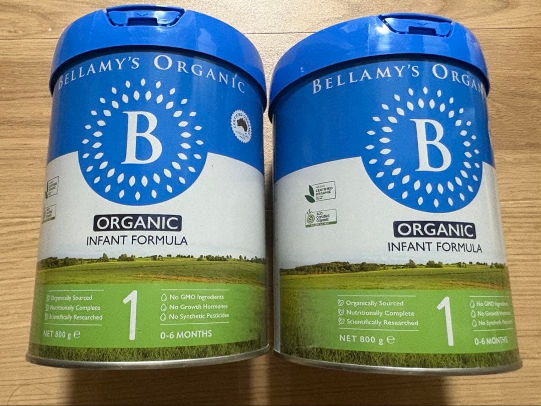 Bellamy's Organic ベラミーズオーガニック粉ミルクステップ1