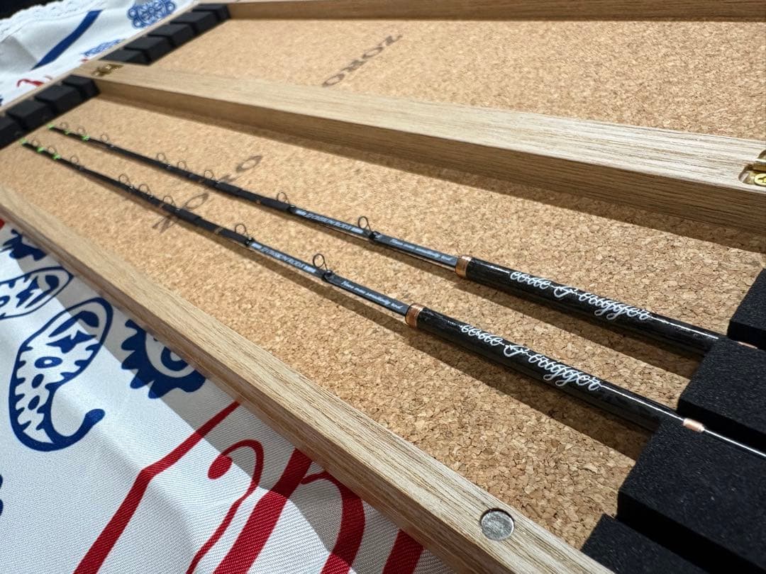 ワカサギ穂先 JJ Custom Rods JJカスタム　トリガー　２本セット