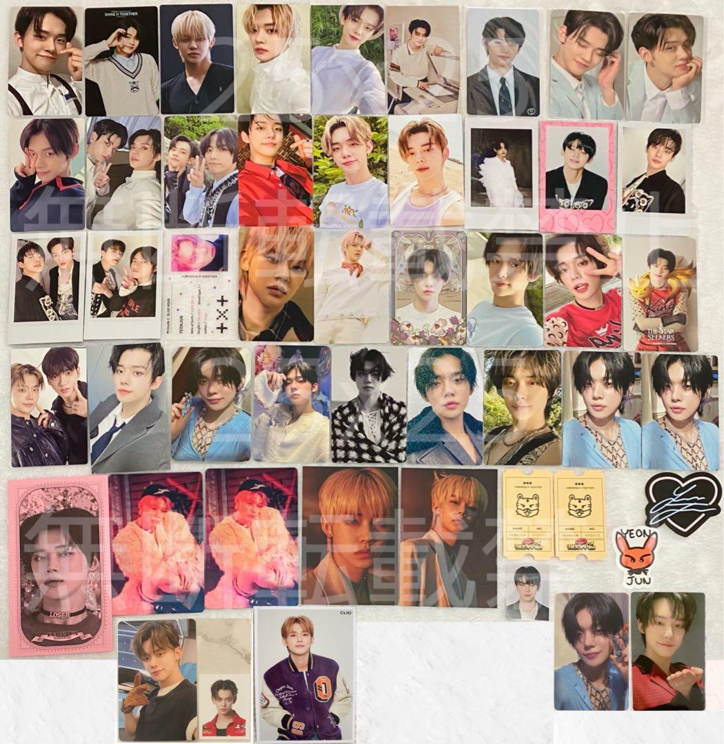 TXT 公式 FC継続 ラキドロ ミニフォト トレカ アクスタ ヨンジュン