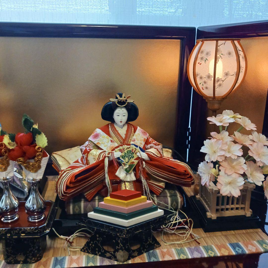 雛人形　親王平飾り　久月