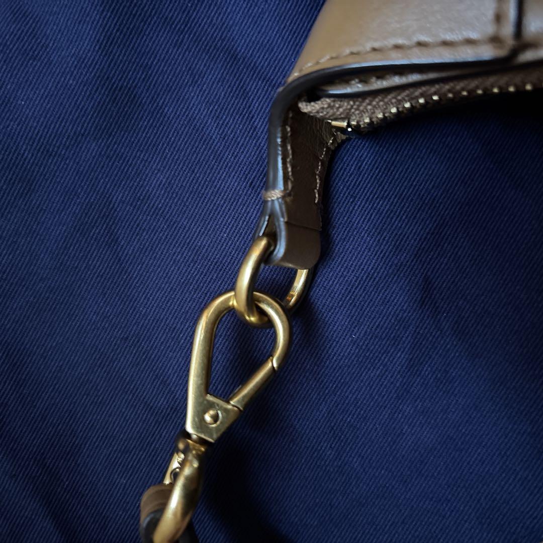 【ズッチ】ポロラルフローレン　カーフスキン　ミニショルダーバッグ