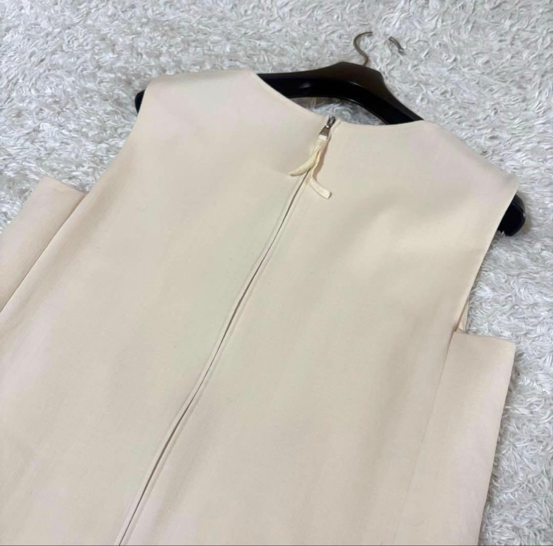 FOXY ストレッチ　ノースリーブ　ウール　ワンピース　37794