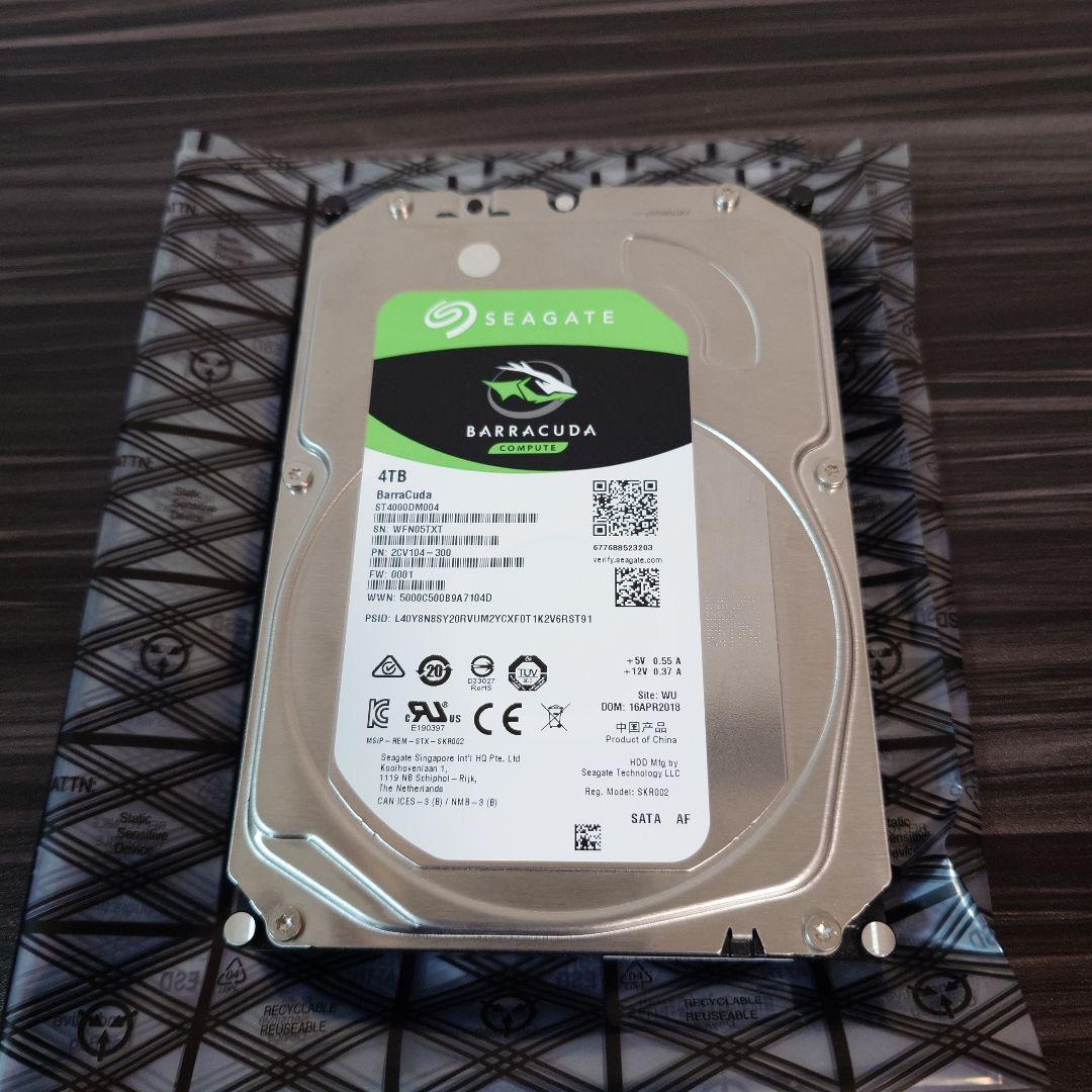 Seagate 3.5インチ 内蔵 HDD ST4000DM004
