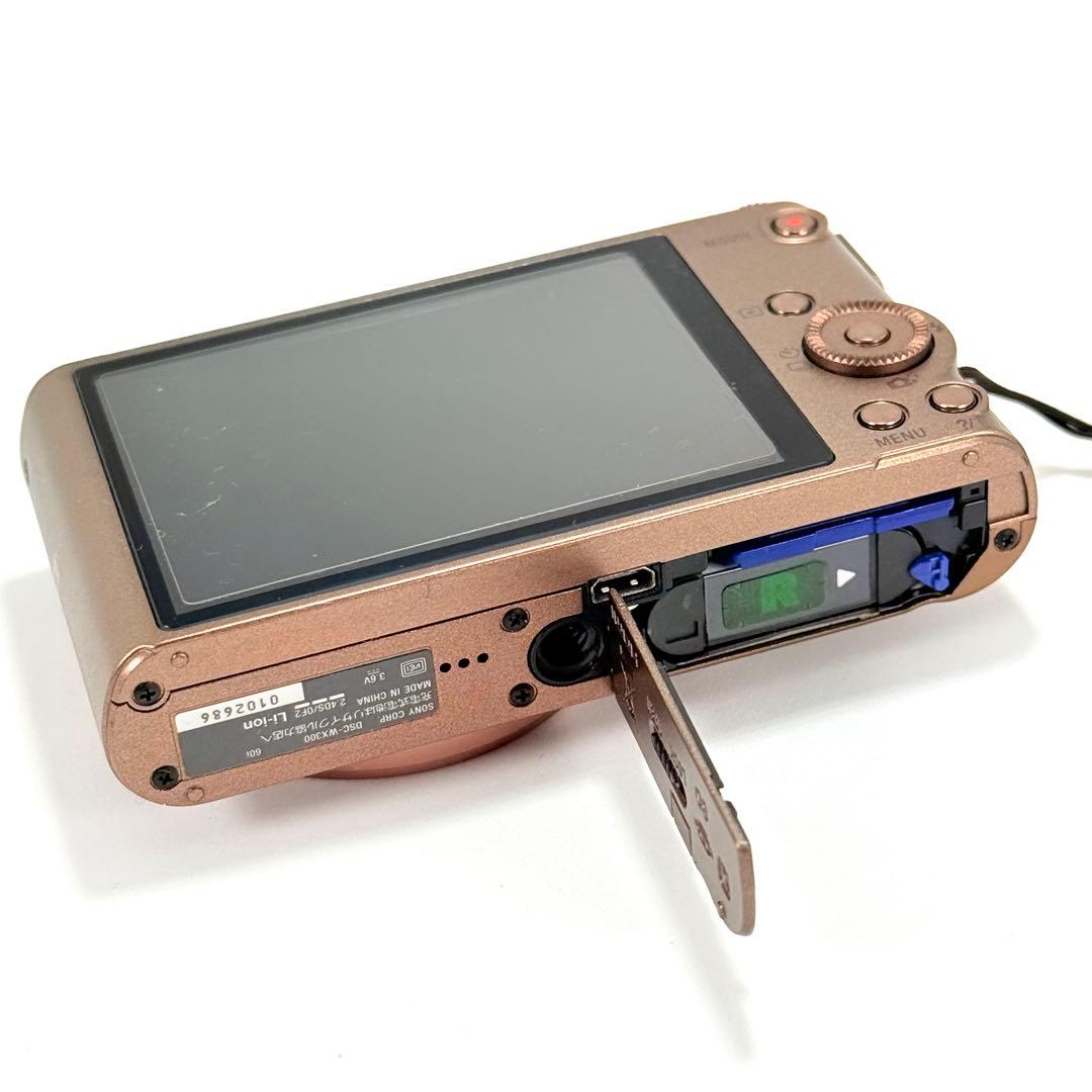SONY Cyber-shot DSC-WX300 ブラウン 外箱・純正ケース付