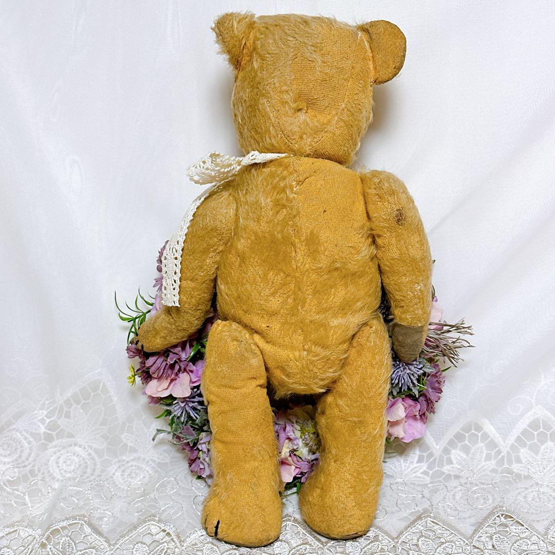 ❤️1940年頃❤️愛されすぎたチルターンベア　アンティークテディベア