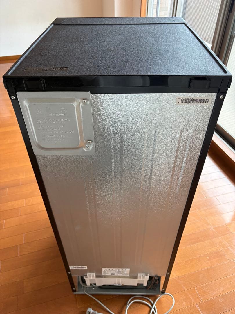 《SHARP》冷蔵庫 SJ-GD15G-B ブラック系 鏡面ドア