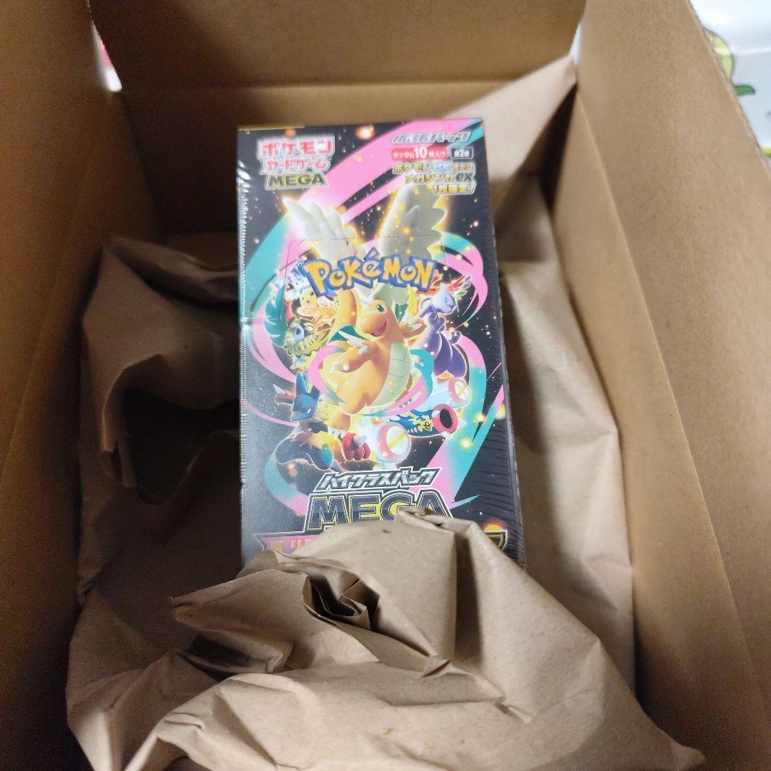 ポケモンカードゲーム MEGA ドリームEX 未開封box シュリンク付