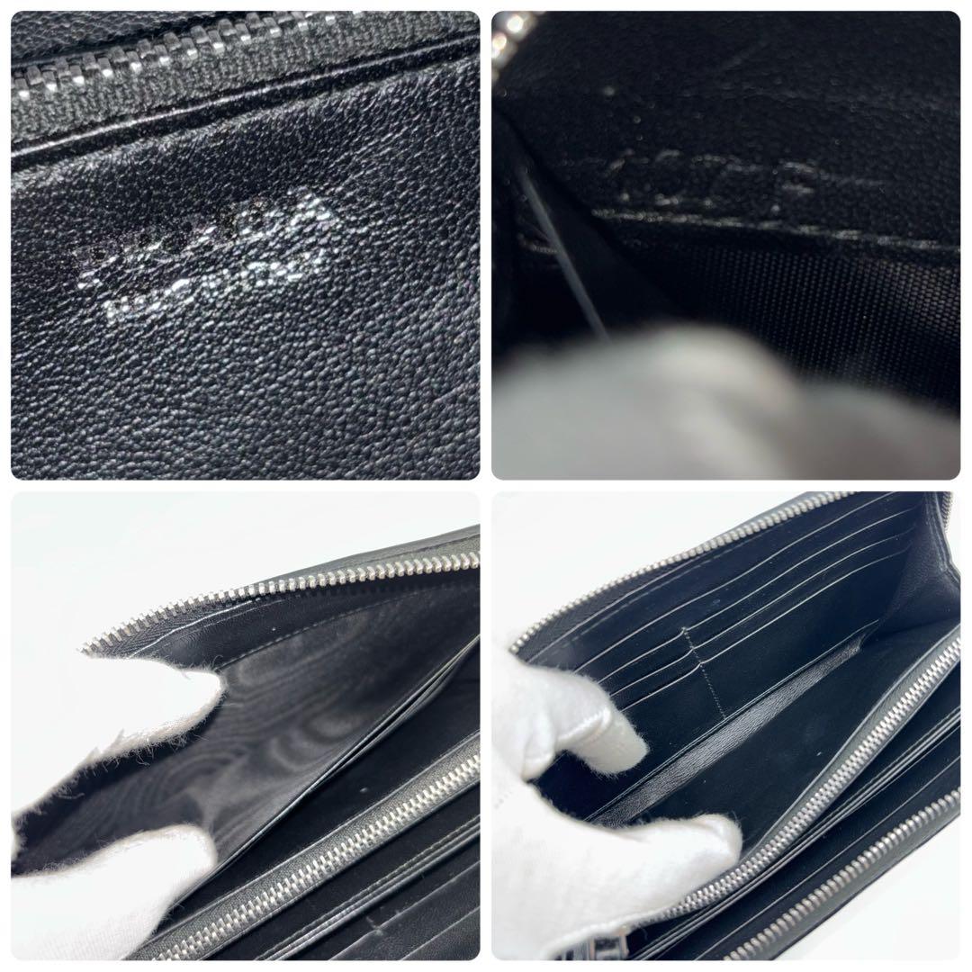 ✨美品✨　プラダ ダイアグラム 長財布 トライアングル キルティング ラムレザー