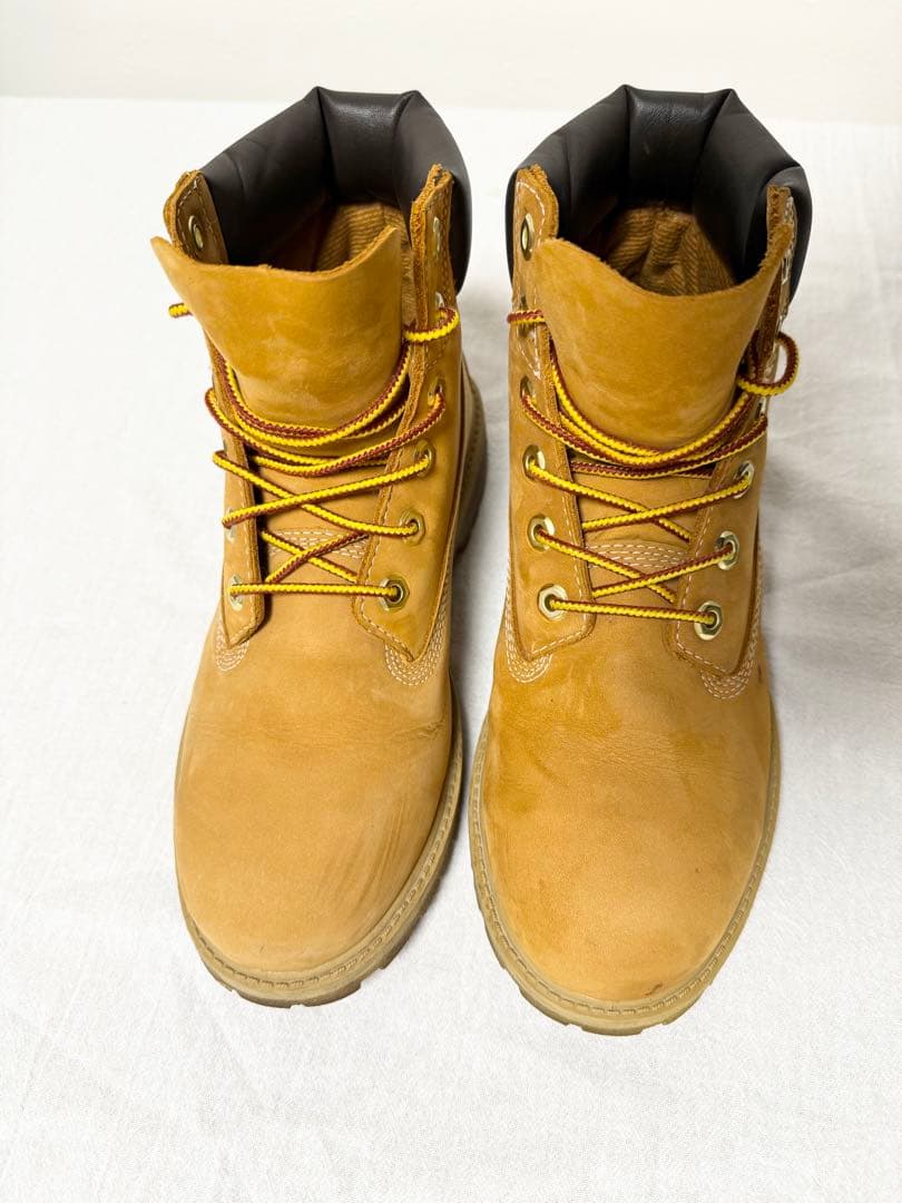 ティンバーランド イエローブーツ キャメル ベージュ レザー 24cm