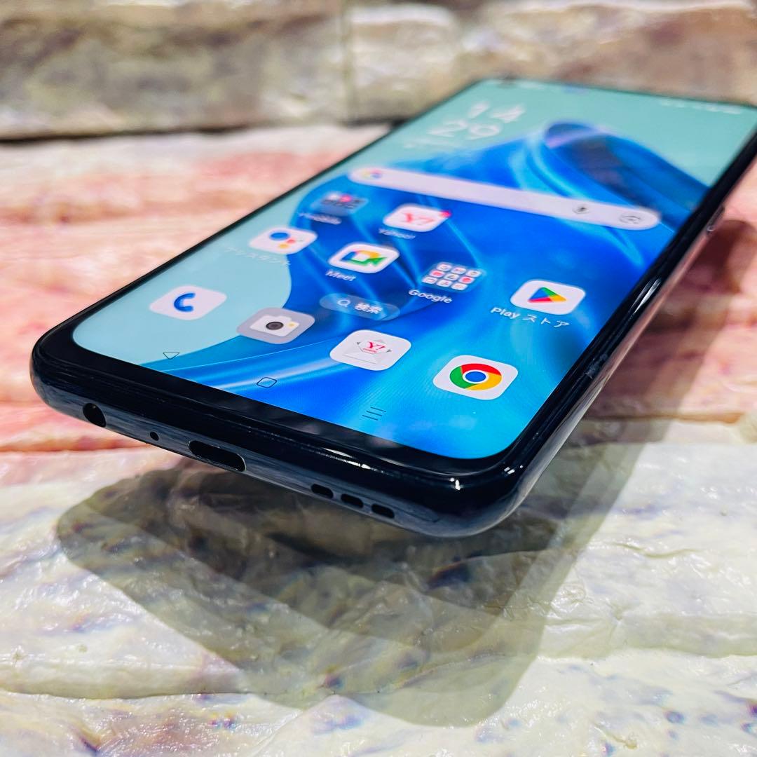 SIMフリー OPPO Reno5 A 64GB シルバーブラック 電池良好