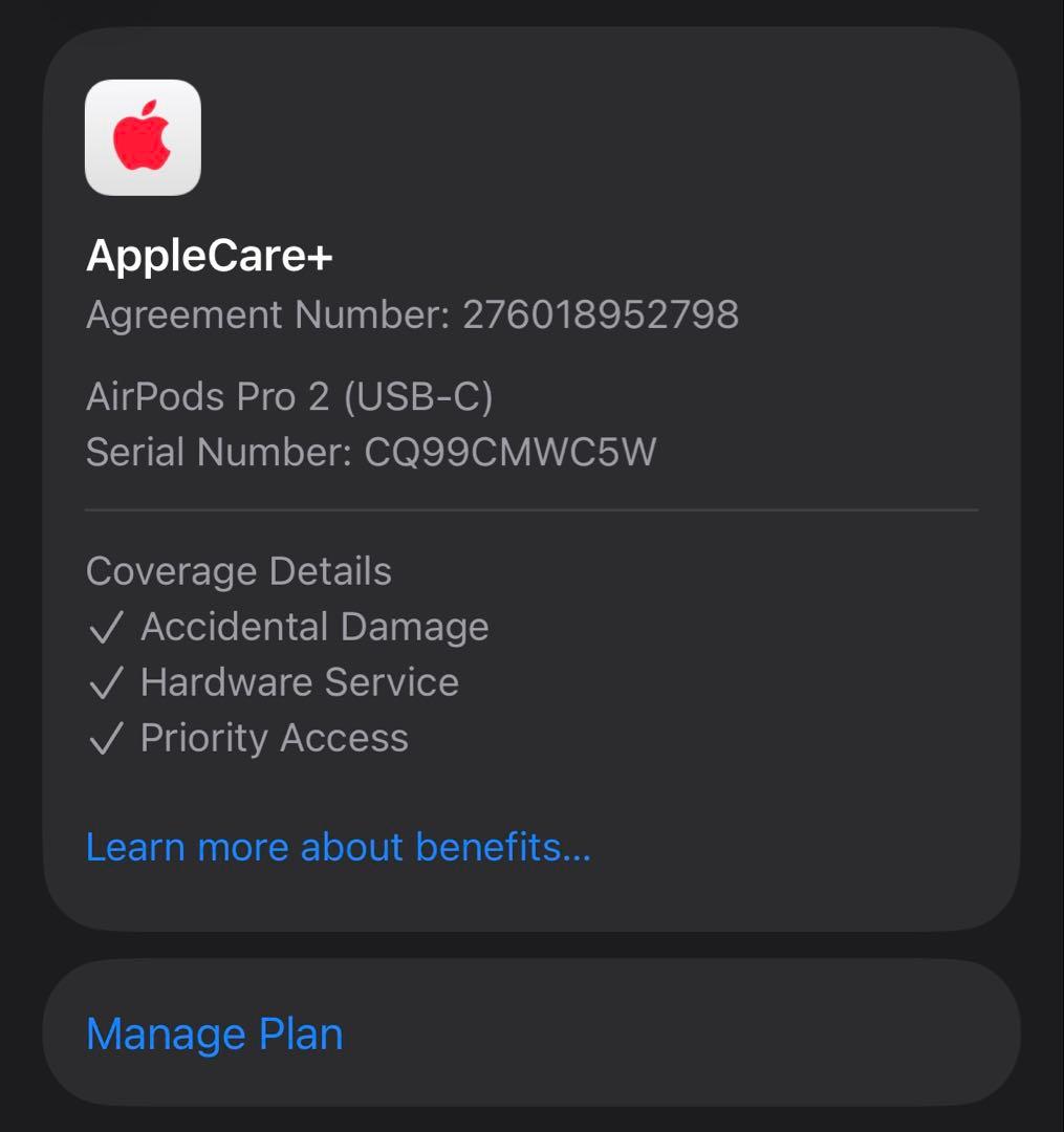 性*説様 AirPodsPro 第2世代（USB-C）美品/本体交換済Apple