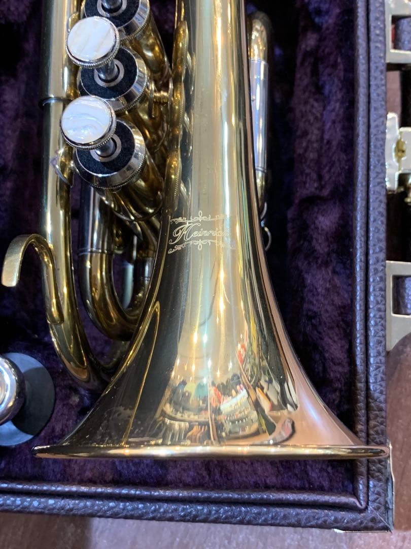 Heinrich へインリッチ ケース付 ポケットトランペット