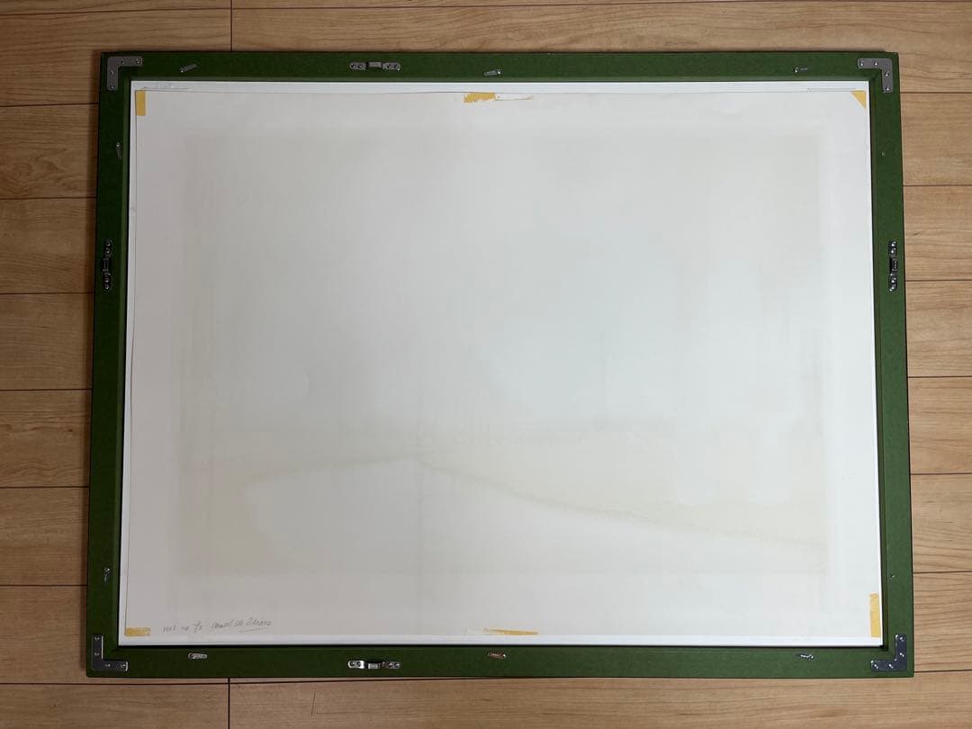 ジャック・デペルト「ブルアールのキャナル」リトグラフ 直筆サイン有 ゴルフ場