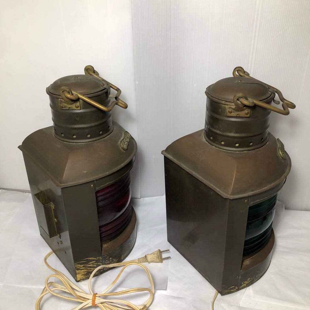 船舶用 航海灯 舷灯 家庭用電源　照明 小野海事商店