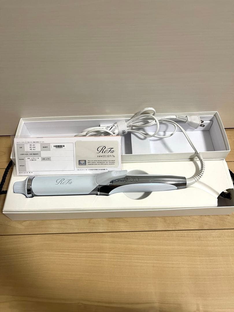 ☺*︎様 【美品】ReFa カールヘアアイロン ホワイト 38mm
