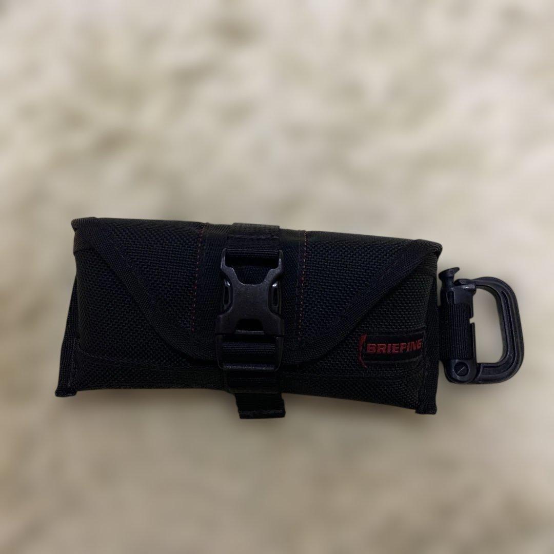 BRIEFING ブラック メガネケース