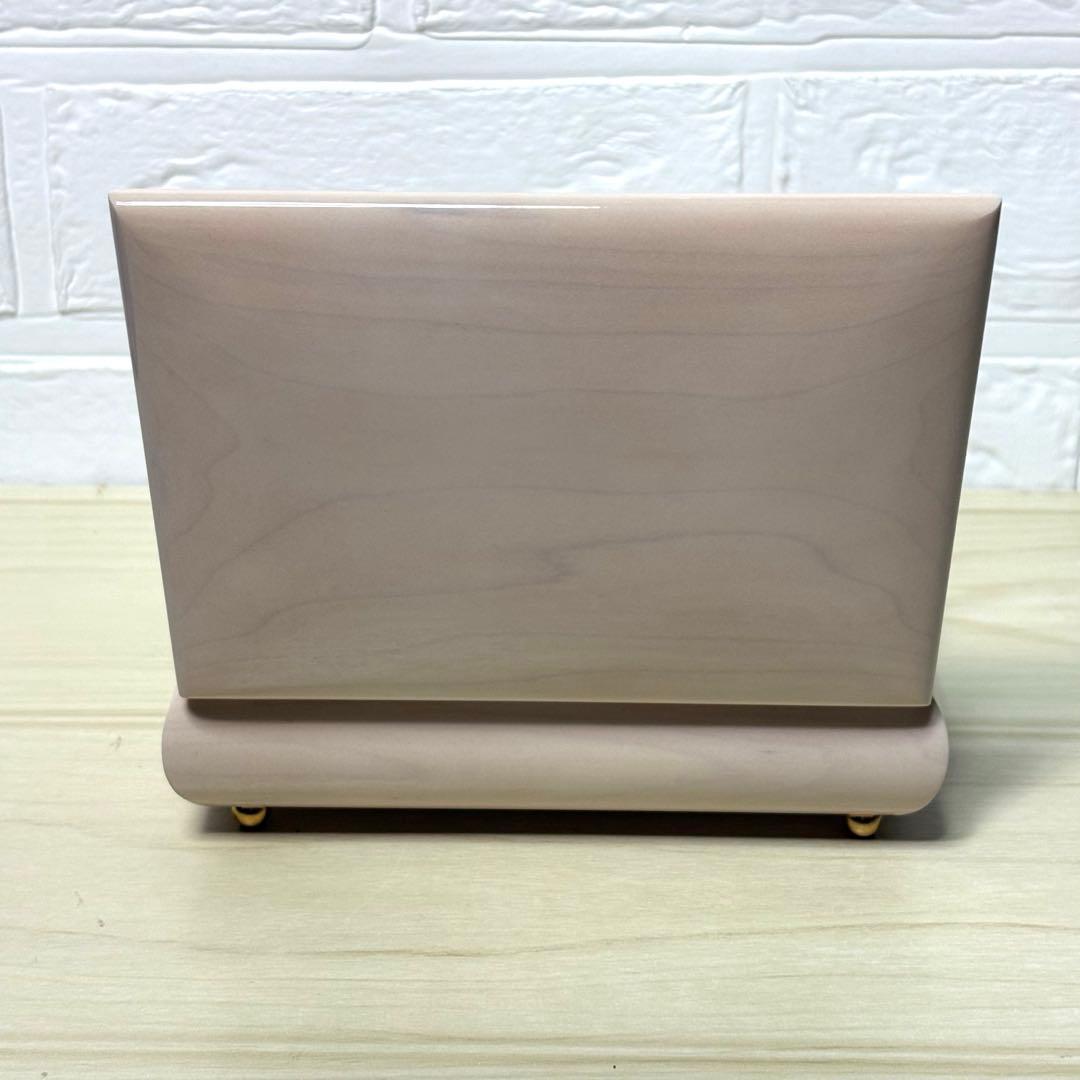 【美品】ウッドニー 30弁 オルゴール ミーティス ホワイト WOODNY