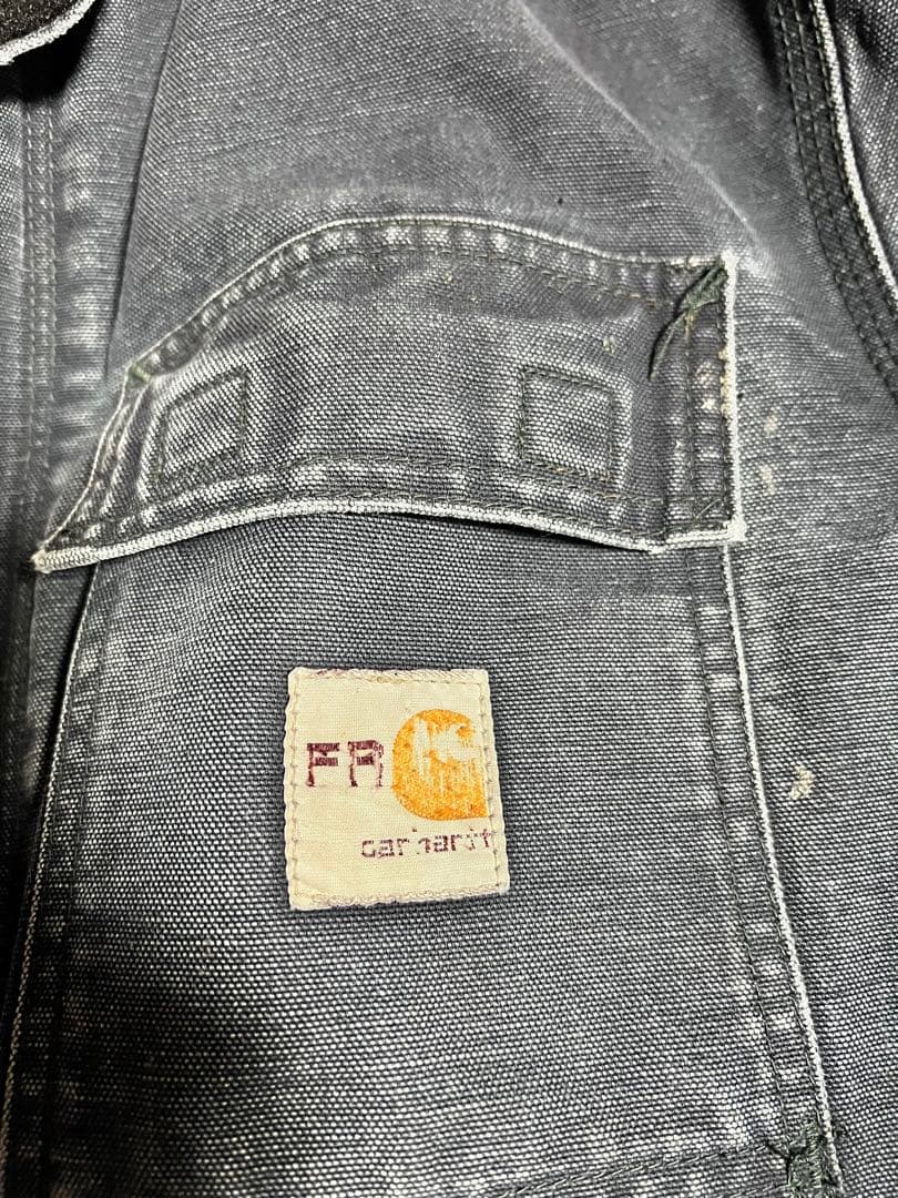 【最高襤褸】Carhartt FR ダックトラディショナル　ナス紺　M