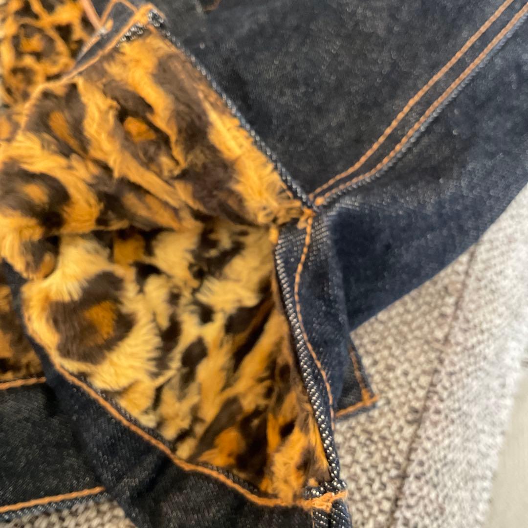Y様　supreme × リーバイス　デニムジャケット　M　レオパード　米国製