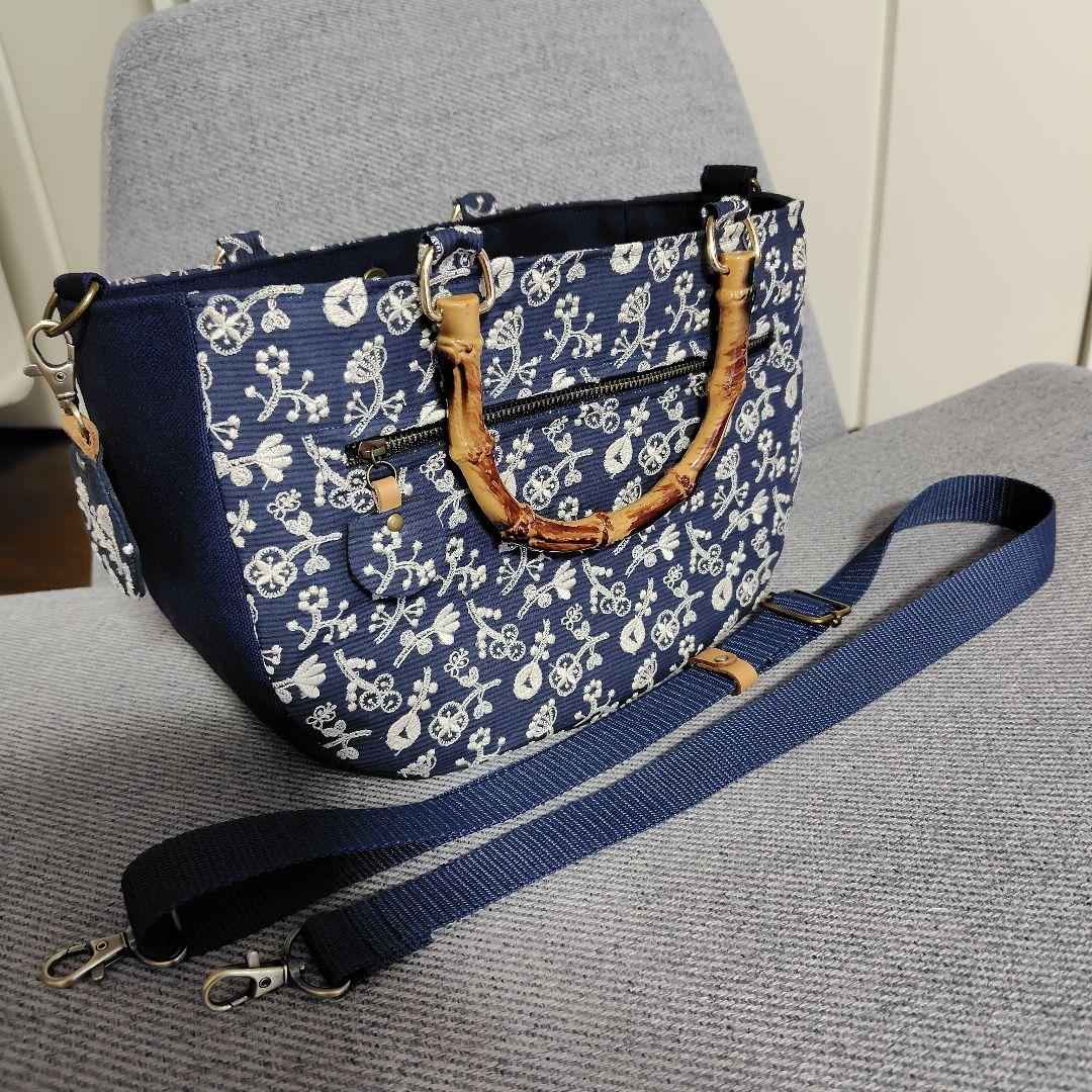 ミナペルホネンころんバック＋カード通帳が入るポーチ