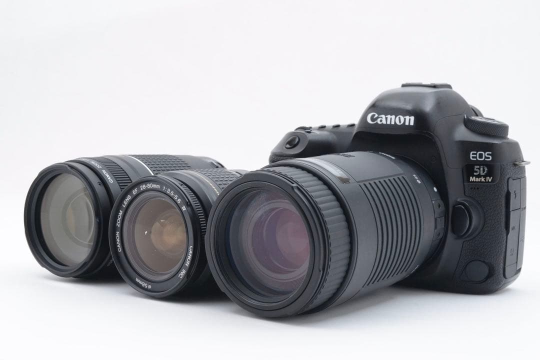 デジタル一眼レフカメラ　Canon EOS 5D Mark IVレンズセット