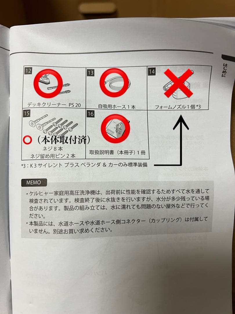 Kärcher ケルヒャー K3 サイレントプラス ベランダ 60Hz高圧洗浄機