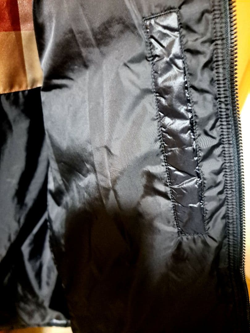 りょうさん専用　クレストチェック使いダウン　ブラックレーベルクレストブリッジ