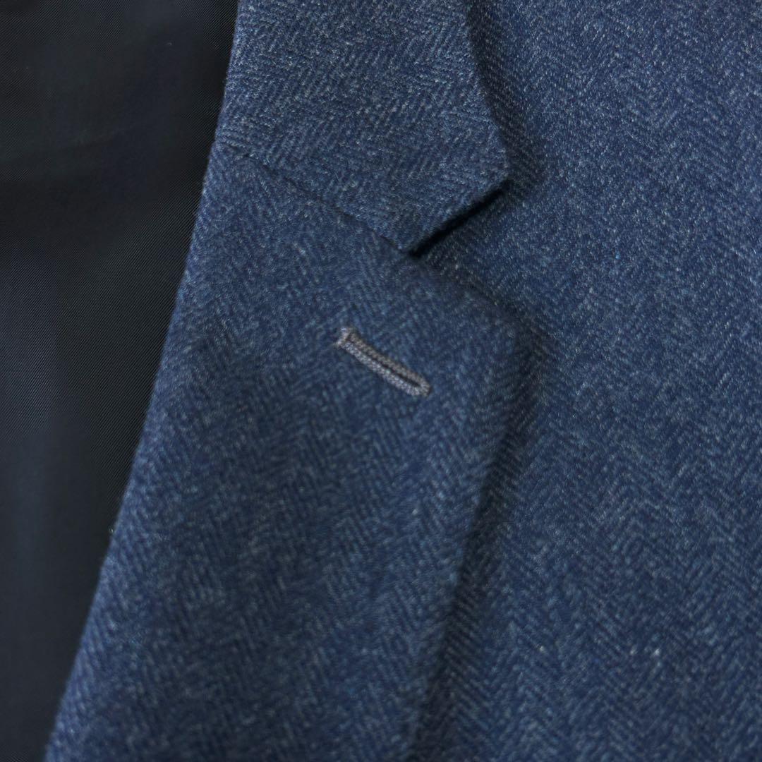 美品 現行タグ ポールスミス ヘリンボーンツイードウール テーラードジャケットM