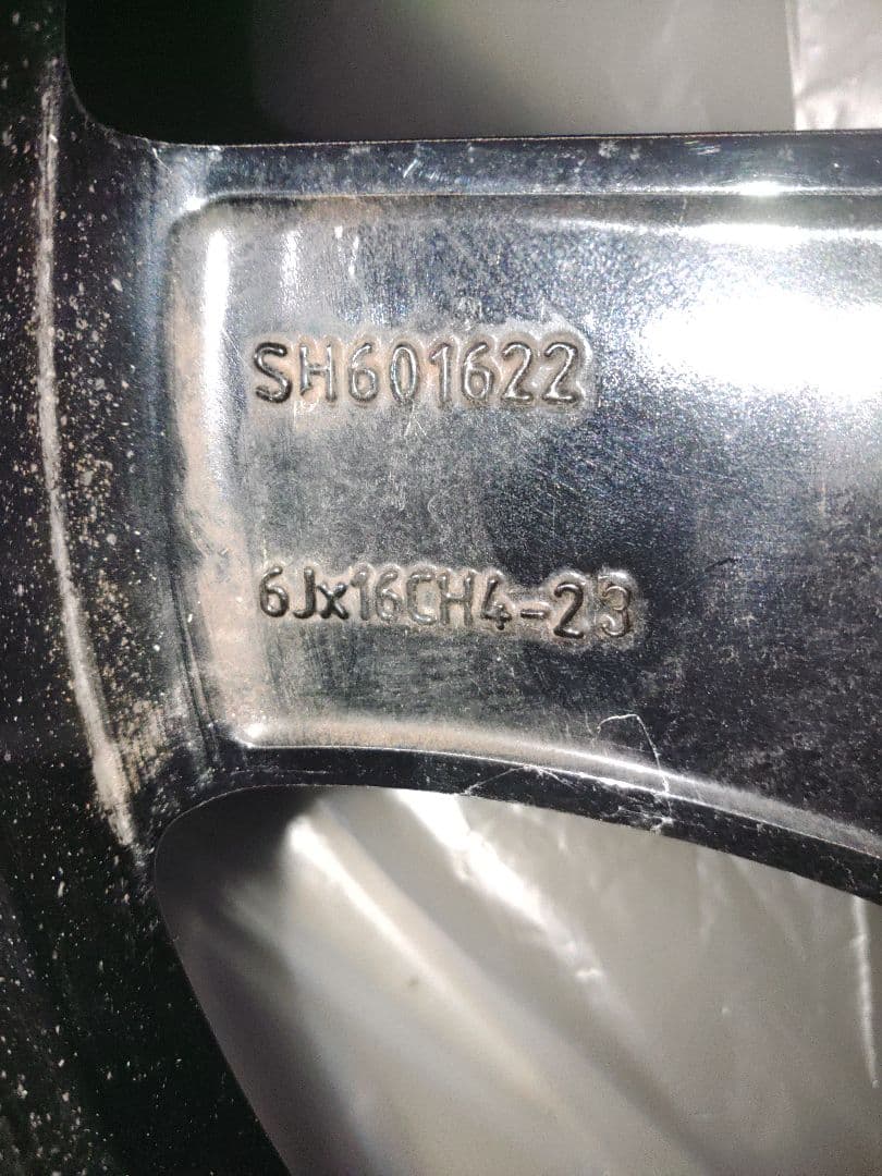 16インチ ホイールセット ブラック シルバー シトロエン DS3 純正