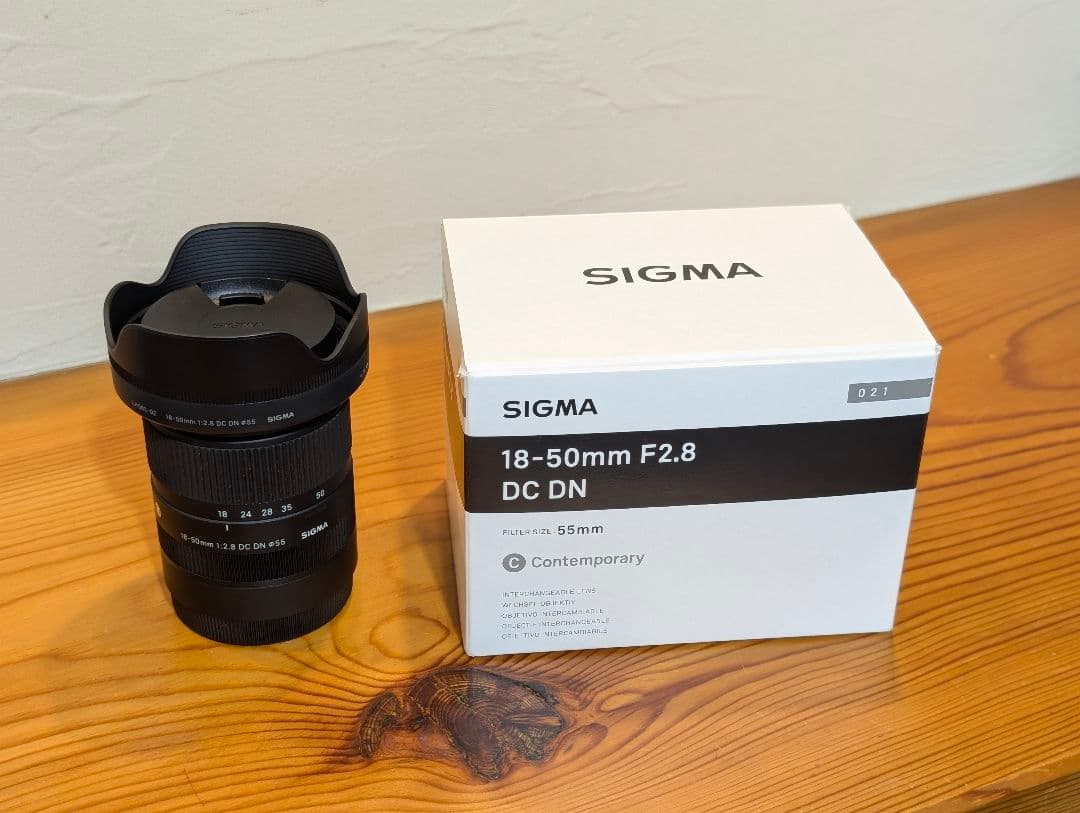 Sigma 18-50mm F2.8 DC DN ズームレンズ（美品）