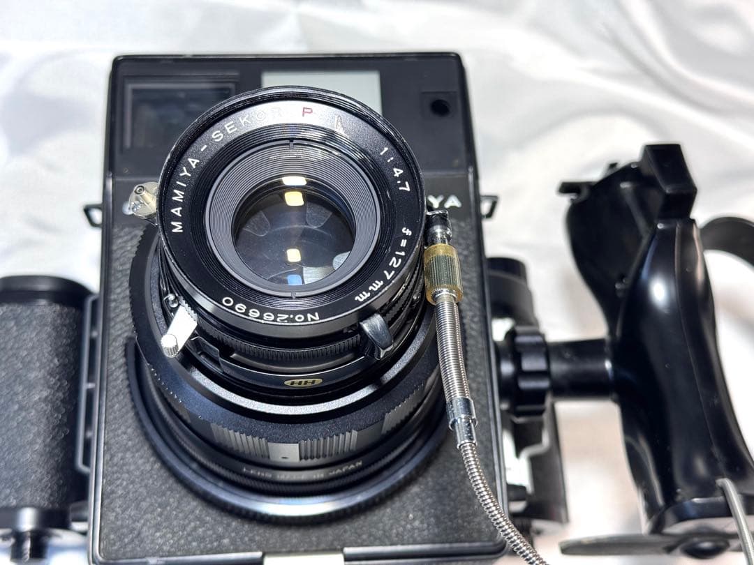 mamiya universal 127 4.7 ロールフィルム セット動作確認