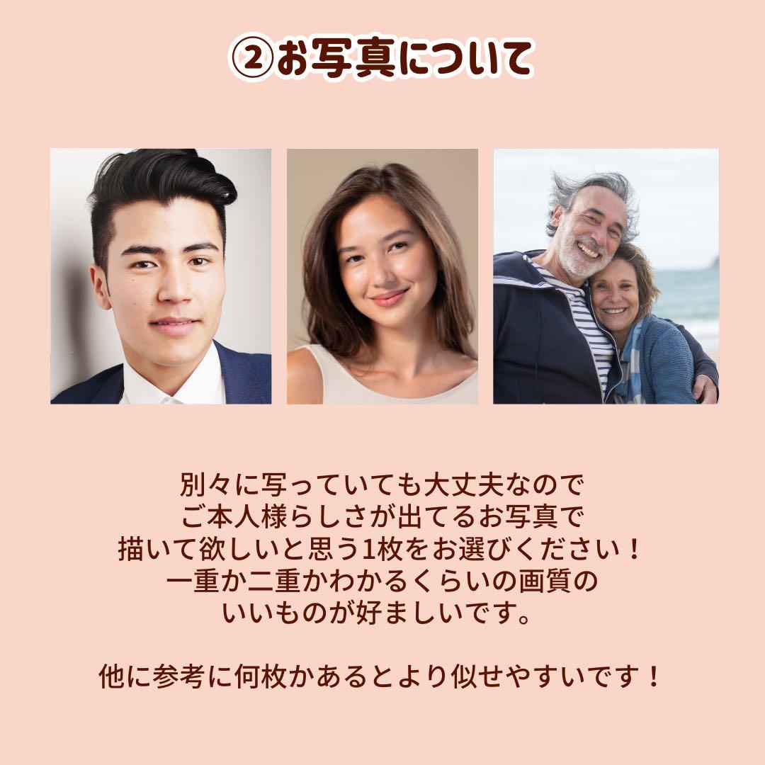 12名さま　B4サイズ【似顔絵オーダー】ホワイトフレーム　11/26まで