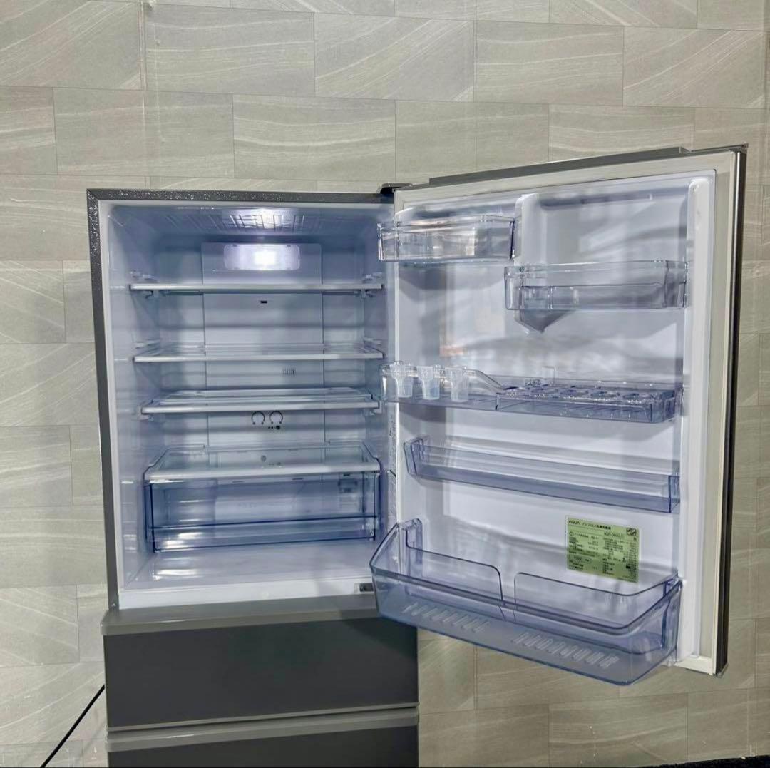 【AQUA】大型冷蔵庫AQR-36M2／2022年製／355L