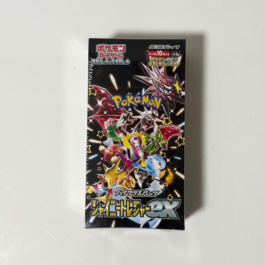 ポケモンカード シャイニートレジャーex 未開封 1box シュリンク付き